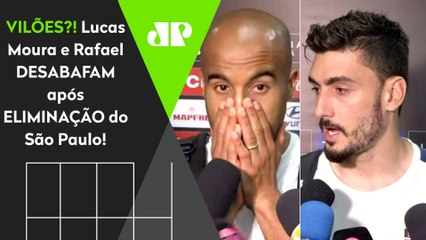 "VAI DOER MUITO! EU FALHEI hoje e..." Lucas Moura e Rafael DESABAFAM após São Paulo x Botafogo!