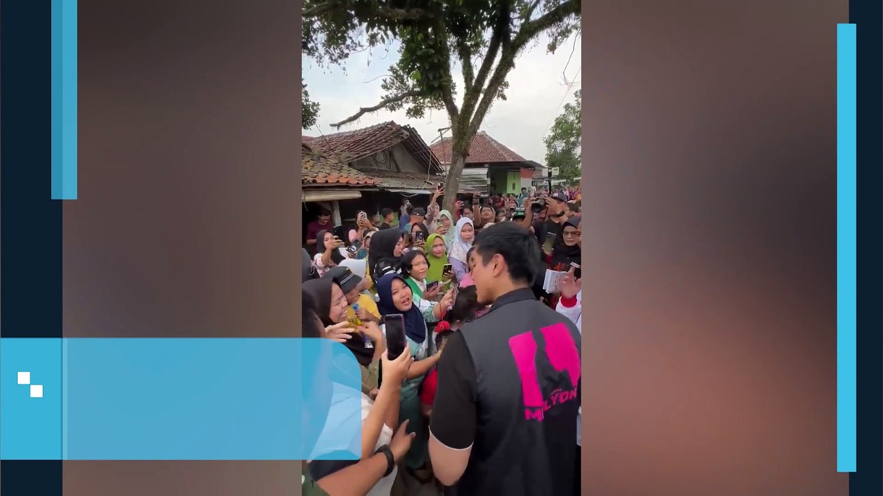 SAAT BLUSUKAN, KAESANG GUNAKAN ROMPI BERTULISKAN 'PUTRA MULYONO'