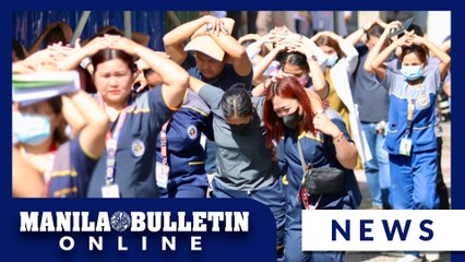 Rosario Maclang-Bautista General Hospital participates in 3rd nationwide simultaneous earthquake drill in Quezon City