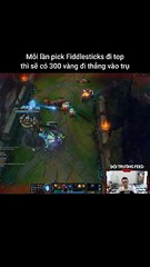 Mỗi lần pick Fiddlesticks đi top là sẽ có 300 vàng đi thẳng vào trụ #fiddlesticks #jayce #lienminhhuyenthoai #leagueoflegends