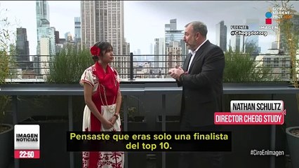 ¡Orgullo mexicana! Ángela es considerada la mejor estudiante del mundo