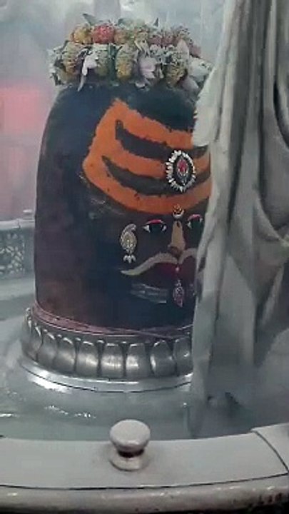 ॐ श्री महाकालेश्वराय नमः  दिनांक 26 सितम्बर 2024 को ज्योतिर्लिंग भगवान श्री महाकालेश्वर जी का प्रातः कालीन भस्म आरती श्रृंगार दर्शन #shorts @shorts #mahakal @mahakal