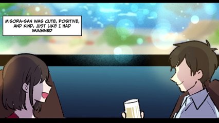 I got rejected by the receptionist, but the next day, she asks me out...!？