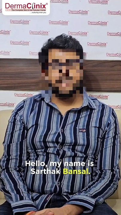 "An Honest Review: Hair Transplant Testimonial in Delhi | Dr. Amrendra Kumar at DermaClinix"
