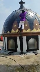 Menggunakan Aspal Cair dalam Jasa Perbaikan Kubah Masjid
