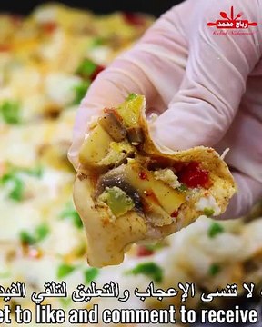 فطور صباحي في المقلاة وجبة عشاء مع الفطر والبيض بوقت قصير والطعم رائع فطور يومي سهل وسريع