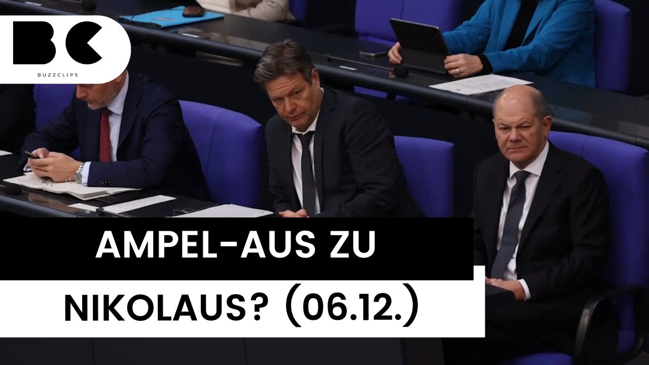 Nach Grünen-Rücktritten: “Nikolaus ist Ampel-Aus”