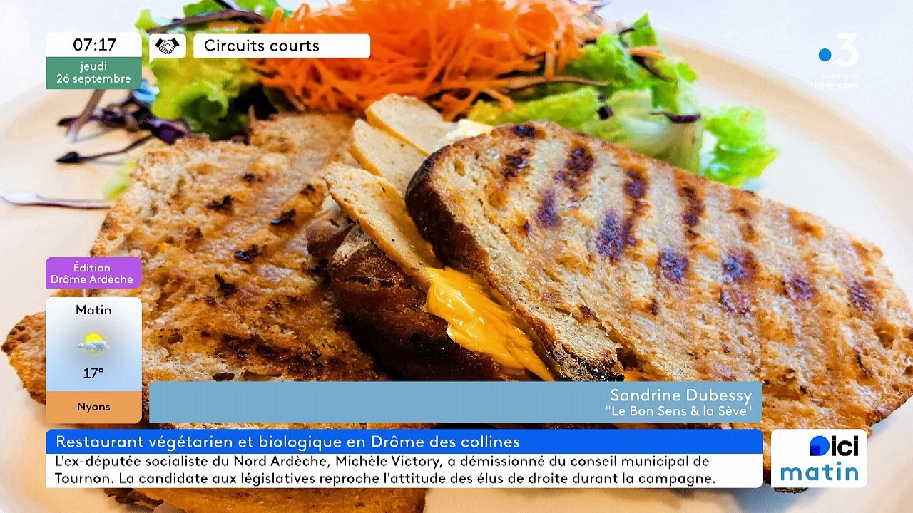 26/09/2024 - ICI Matin France Bleu Drôme Ardèche en vidéo