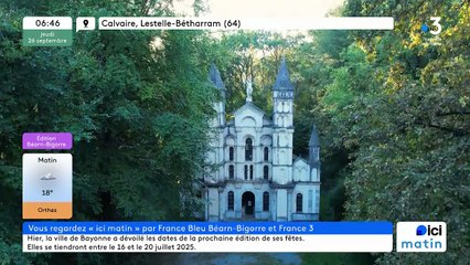 26/09/2024 - ICI Matin France Bleu Béarn Bigorre en vidéo