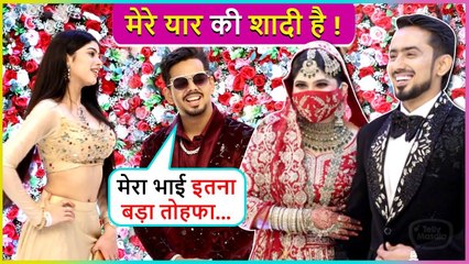 Riva Arora Attend Adaan-Ayesha's Wedding Reception, Groom's Brother Dedicates A Song