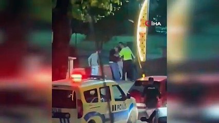 Drift yapan baba ve oğul polis ekiplerine silah çekip tehdit ettiler: Seni yazdım