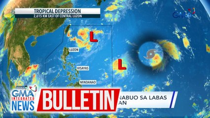 Download Video: PAGASA - Bagong bagyo, nabuo sa labas ng PAR; 2 LPA, binabantaytan | GMA Integrated News Bulletin