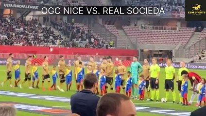 OGC Nice Vs. Real Sociedad 1-1 | EXTENDED HIGHLIGHTS | Europa League 2024-25 | Pablo Rosario Goal 