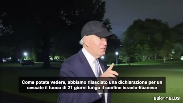 Proposta Usa-Francia: cessate il fuoco di 21 giorni Israele-Hezbollah