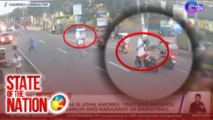 PBA player na si John Amores, tinutugis matapos umanong barilin ang nakaaway sa basketball | SONA