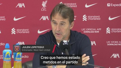 Lopetegui: "No merecimos la derrota, han visto partido"