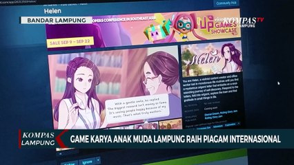 Game Karya Anak Muda Lampung Raih Piagam Internasional