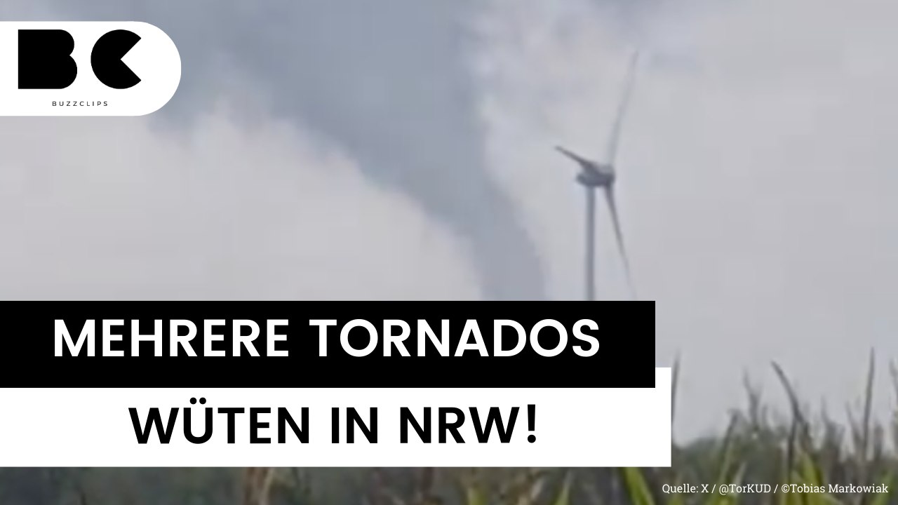Mehrere Tornados fegen über Nordrhein-Westfalen