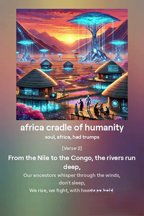 ⁣Africa stand up by Bella the bully