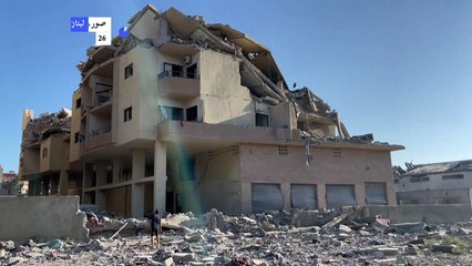 قصف إسرائيلي على مدينة صور في جنوب لبنان