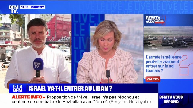 L'armée israélienne peut-elle vraiment entrer sur le sol libanais ? BFMTV répond à vos questions