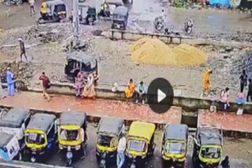 चाकू से हमला किया और कार लेकर फरार