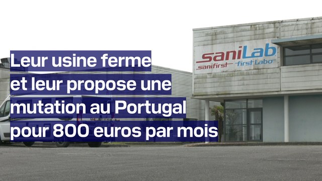 Un fabricant ferme son usine en Charente et propose à ses salariés une mutation au Portugal pour 800€ par mois