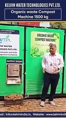 Organic Waste Compost Machine 1500 Kg