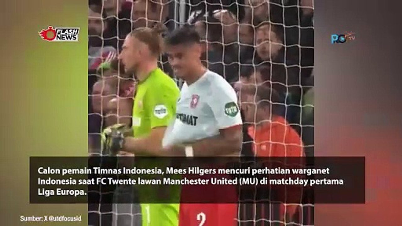 CALON PEMAIN TIMNAS INDONESIA INI TAMPIL MENAWAN SAAT MELAWAN MANCHESTER UNITED