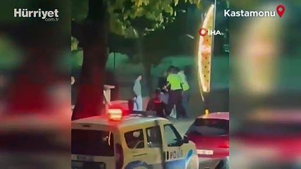 Kastamonu'da 3 polisi yaralayan baba ve oğlu tutuklandı