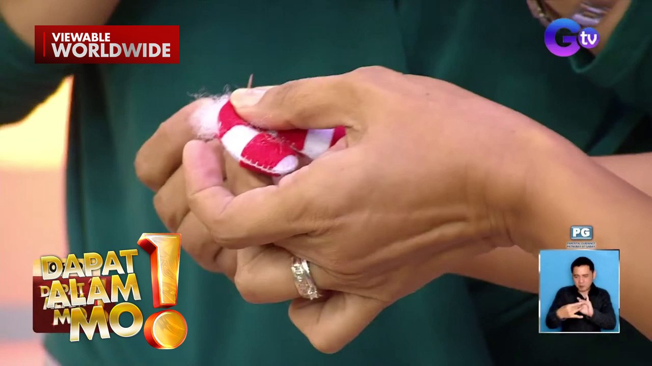 Paggawa ng handcrafted Christmas decorations, alamin | Dapat Alam Mo!