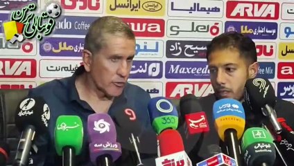 صحبت‌های گاریدو بعد از بازی استقلال و پرسپولیس