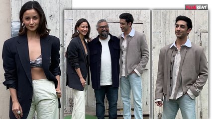 Alia Bhatt और Vedang Raina पहुंचे अपनी Film को Promte करने, Stylish Looks ने जीता दिल!