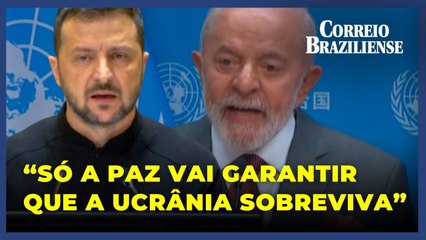 Lula rebate Zelensky: "Se fosse esperto, diria que solução é diplomática"