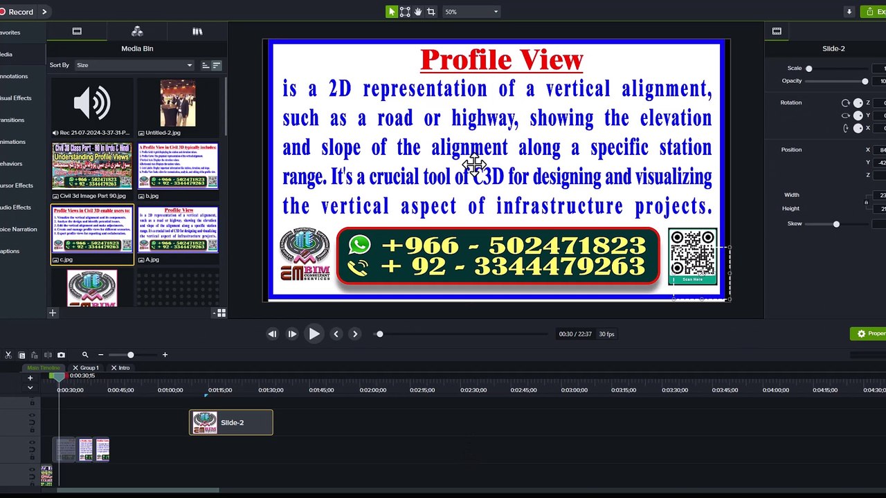 Civil 3D Profile Views A Comprehensive Guideسول تھری ڈی پروفائل ویوز ایک جامع گائیڈPart-90