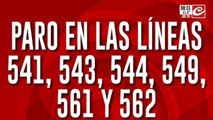 Atacaron a balazos a un colectivero: hay paro en varias líneas de colectivos