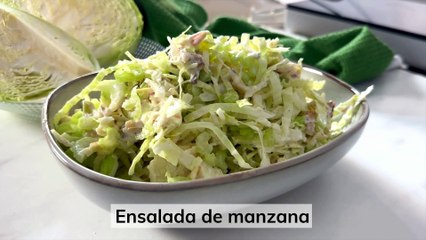 Enrique Sánchez Ensalada de manzana
