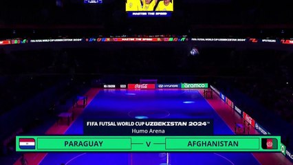 Le replay de Paraguay - Afghanistan - Futsal - Coupe du monde