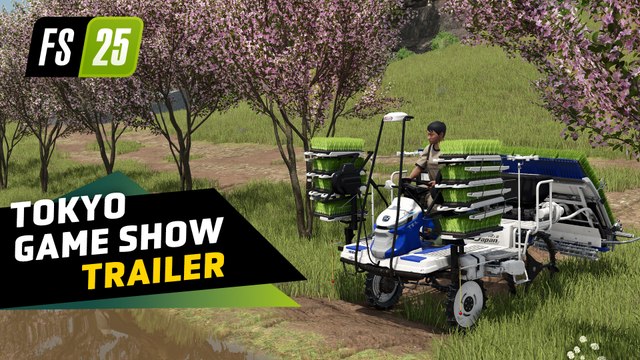 Farming Simulator 25 - Official East Asian Hutan Pantai Map Reveal Trailer | Tokyo Game Show 2024