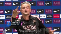 Luis Enrique : “Mais si vous me donniez le choix, je ne parlerais plus à la presse”