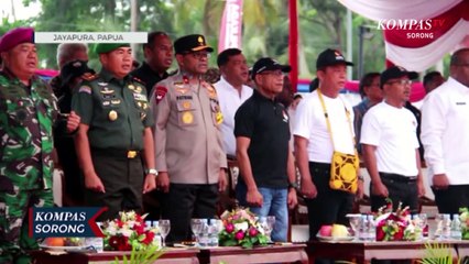 KPU Papua Gelar Konvoi dan Deklarasi Kampanye Damai