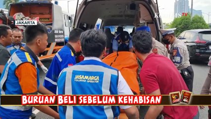 Sopir Truk Tewas Terjepit Badan Kendaraan Dalam Kecelakaan di Tol Dalam Kota