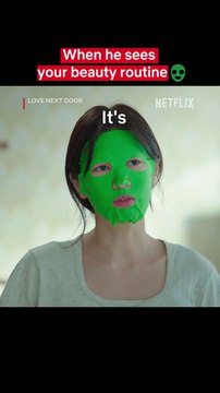 Opinions On Mint Chocolate Facial Packs K-Beauty Love Next Door Jung Haein Jung Somin | Netflix [ENG SUB]
