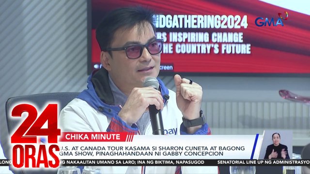 U.S. at Canada tour kasama si Sharon Cuneta at bagong GMA show, pinaghahandaan ni Gabby Concepcion | 24 Oras