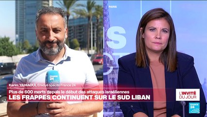 Au Liban, plus de 600 morts depuis le début des attaques israéliennes