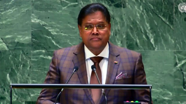 Entèvansyon Prezidan Suriname lan Chandrikapersad Santokhi sou sitiyasyon peyi Dayiti