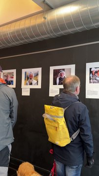 Palastinian artist exhibits photo display at XOKO