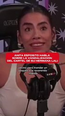 Ana Laura explotó en vivo contra los que vandalizaron la foto de su hermana en Palermo. Mirala. 