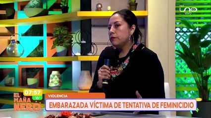 ¡Sobrevivió! Jimena casi fue asesinada por su pareja, pero abrazó y protegió a su bebé en el vientre