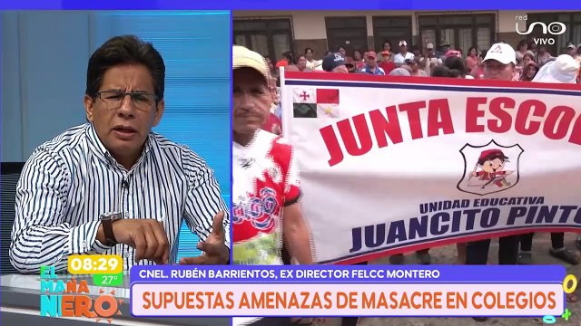 SCZ Análisis de exdirector de la Felcc sobre supuestas amenazas de masacre en colegios de Montero